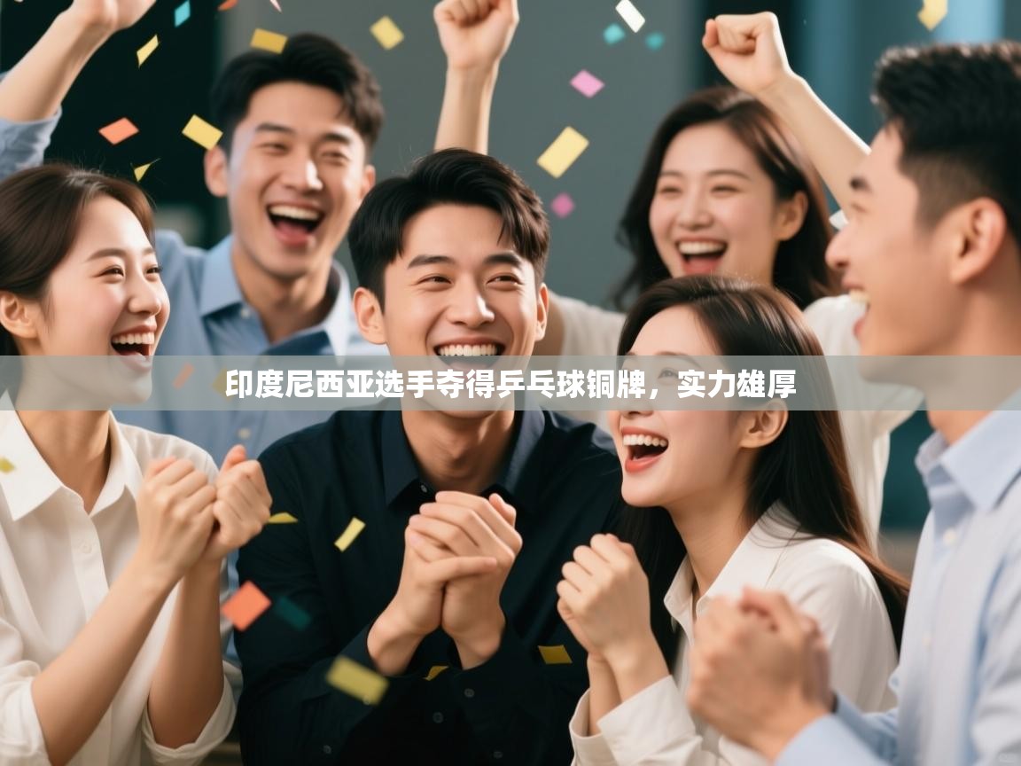 印度尼西亚选手夺得乒乓球铜牌，实力雄厚