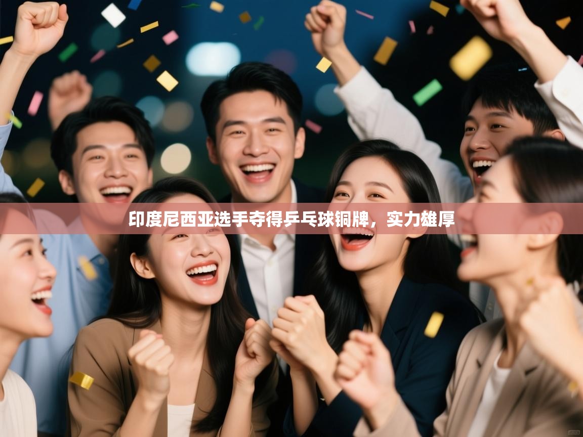 印度尼西亚选手夺得乒乓球铜牌，实力雄厚